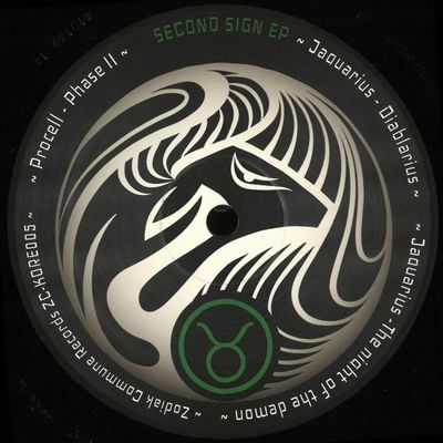 ZC-KORE005 — Second Sign EP vinyl cover