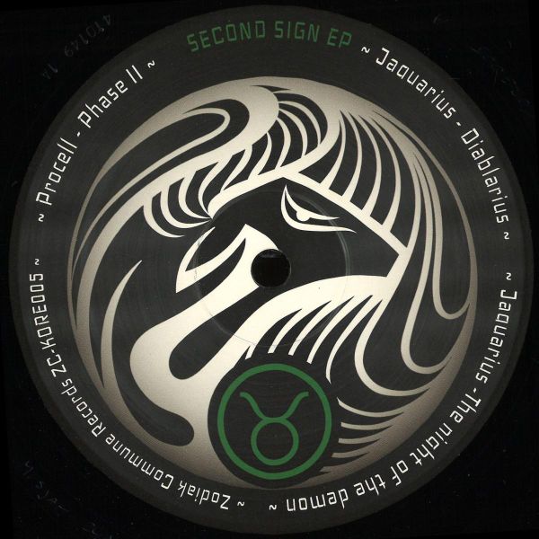 ZC-KORE005 — Second Sign EP vinyl cover