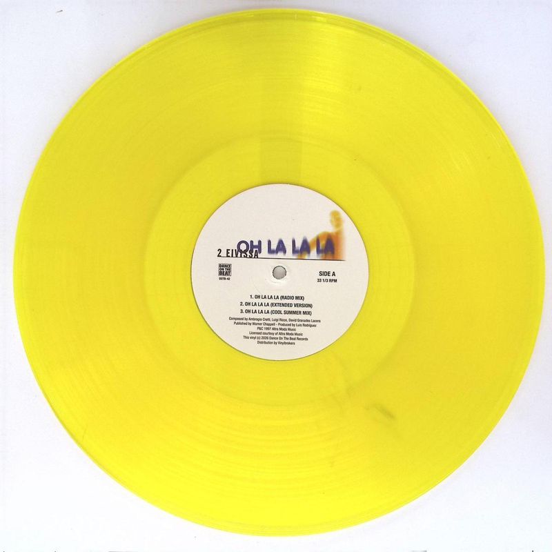 2 Eivissa — OH LA LA LA vinyl cover