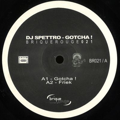 Dj Spettro — Gotcha! vinyl cover