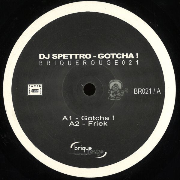 Dj Spettro — Gotcha! vinyl cover