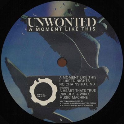 Unwonted — A Moment Like This vinyl cover