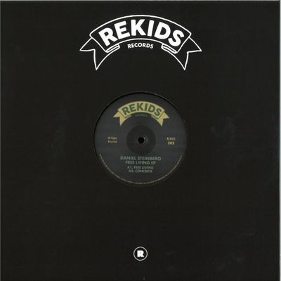 Daniel Steinberg — Free Living EP vinyl cover