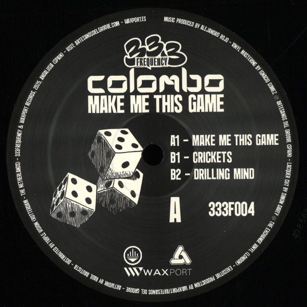 Colombo — Make Me This Game vinyl cover