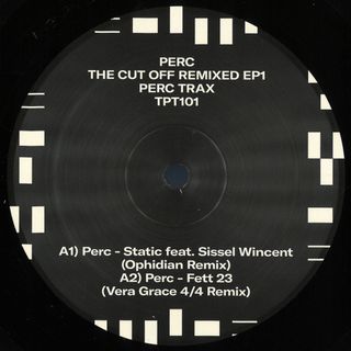 Perc — The Cut Off Remixed EP1 vinyl cover