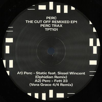 Perc — The Cut Off Remixed EP1 vinyl cover