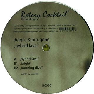 Deep'a&Biri, Gene — Hybrid Lava vinyl cover