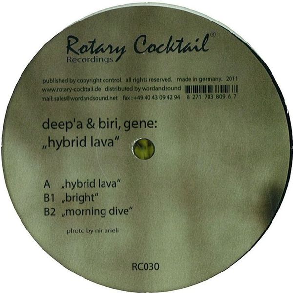 Deep'a&Biri, Gene — Hybrid Lava vinyl cover