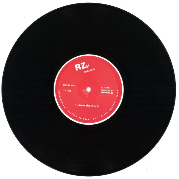 Mn/Rg — Save The World vinyl cover