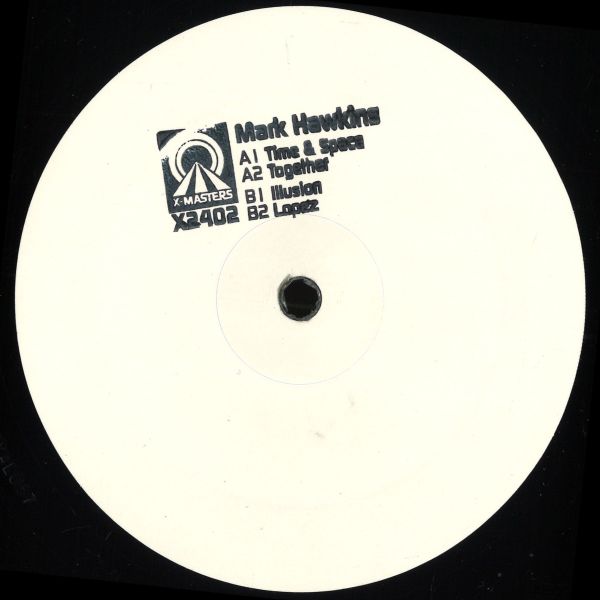 Mark Hawkins — Time & Space vinyl cover