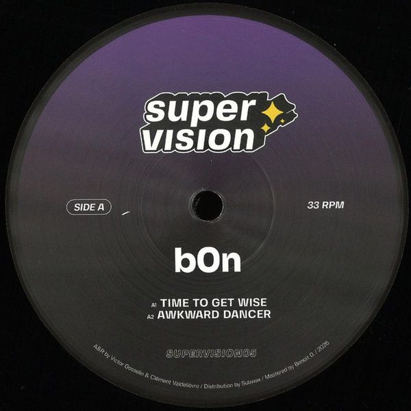 b0n — Supervision 05 vinyl cover