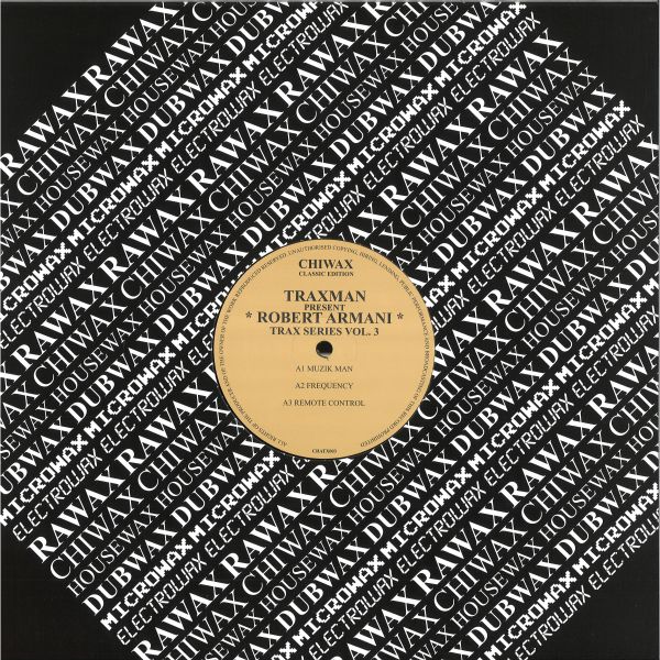 Traxmen, Robert Armani — Collection Vol. 1 vinyl cover