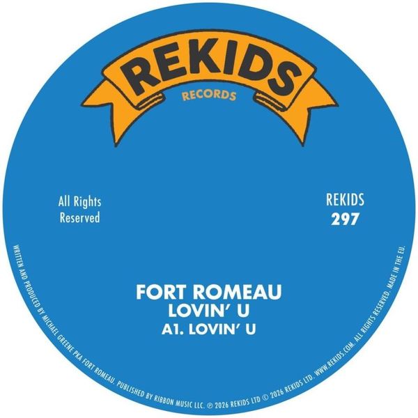 Fort Romeau — Lovin’ U LP vinyl cover