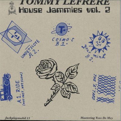Tommy Lefrere — HOUSE JAMMIES VOL. 2 vinyl cover