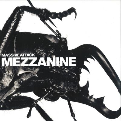 Massive Attack — Mezzanine LP 2x12" vinyl cover