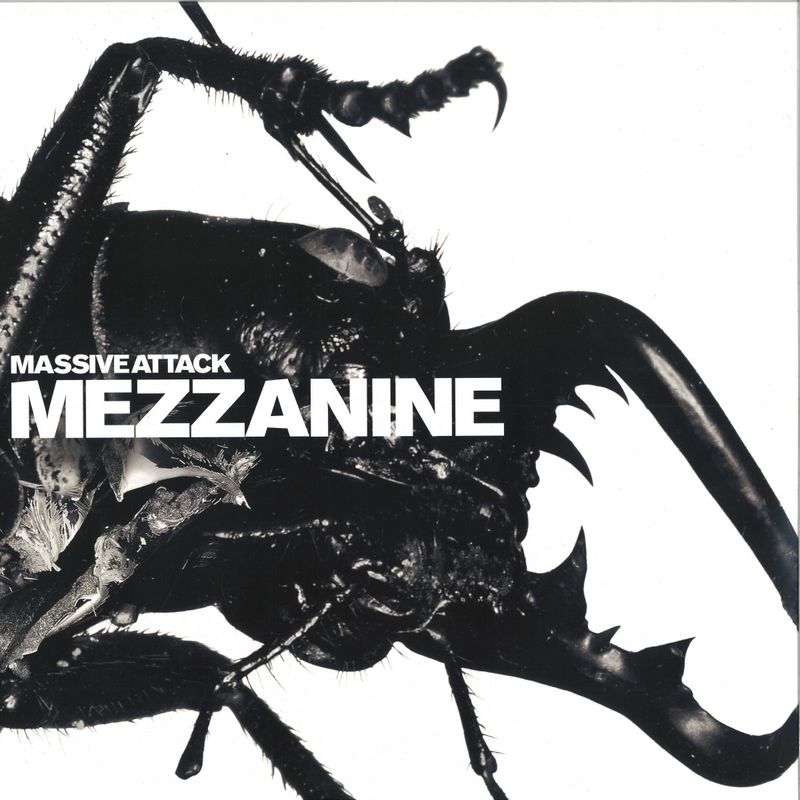 Massive Attack — Mezzanine LP 2x12" vinyl cover