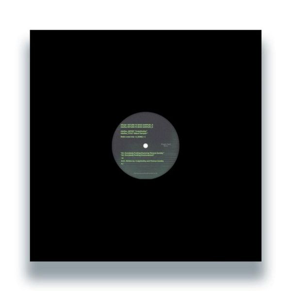 Craig Bratley — Return To Bass Album Sampler vinyl cover