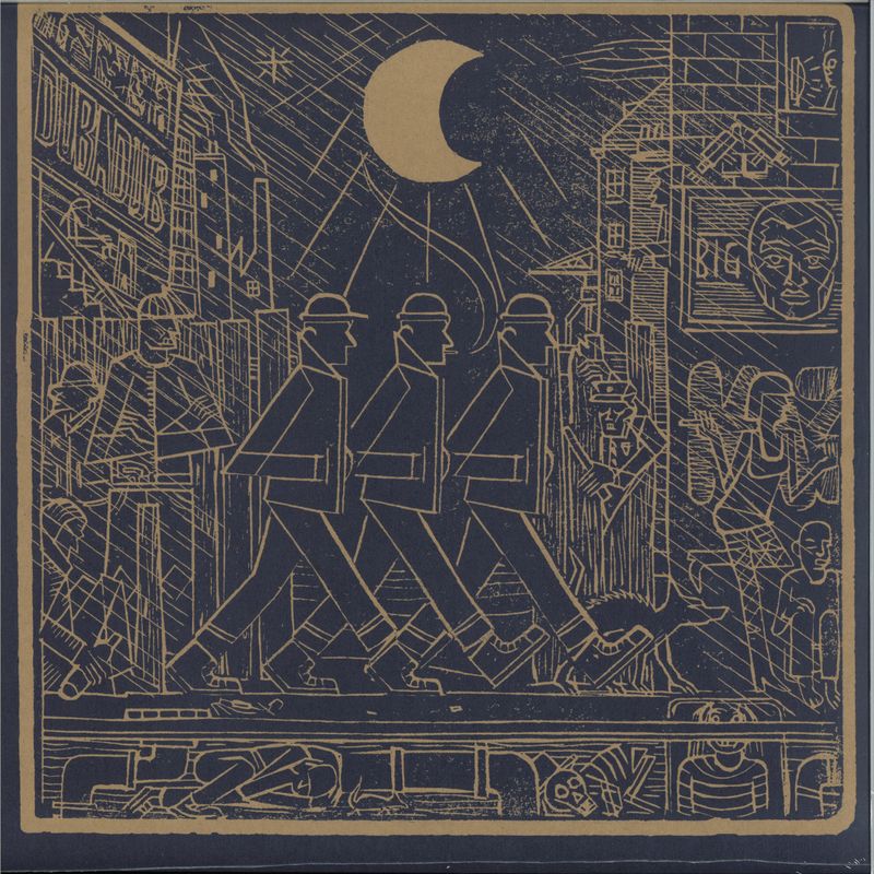 Stand High Patrol — Midnight Walkers LP vinyl cover