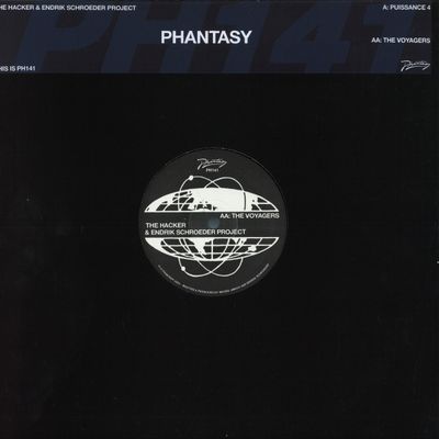 The Hacker, Endrik Schroeder Project — Puissance 4 / The Voyagers vinyl cover