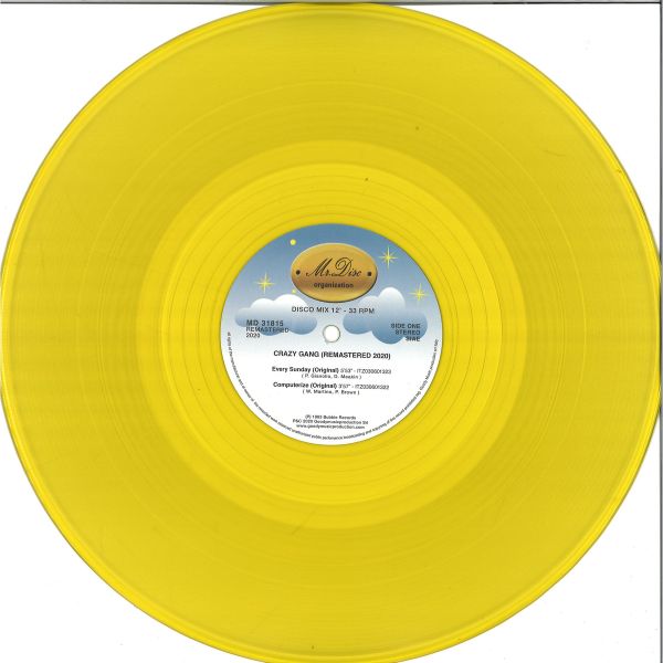 Crazy Gang — crazy gang (Remastered 2020) vinyl cover
