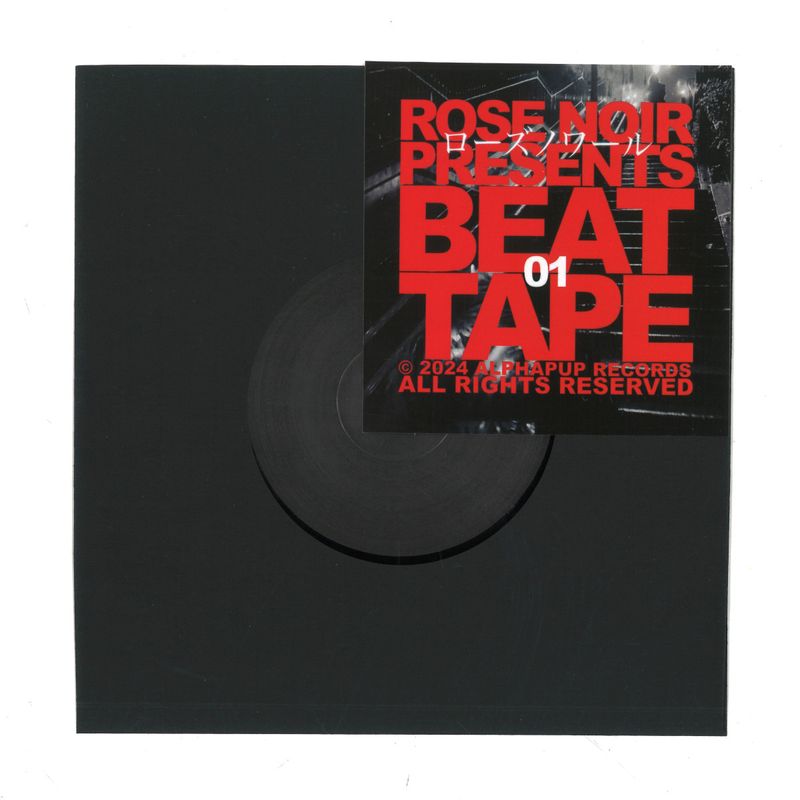 Rose Noir — Beat Tape 01 vinyl cover