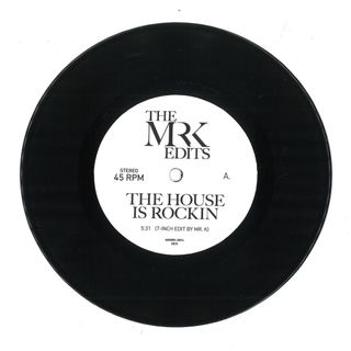 Edits by Mr K — The House Is Rockin/California Style (7") vinyl cover