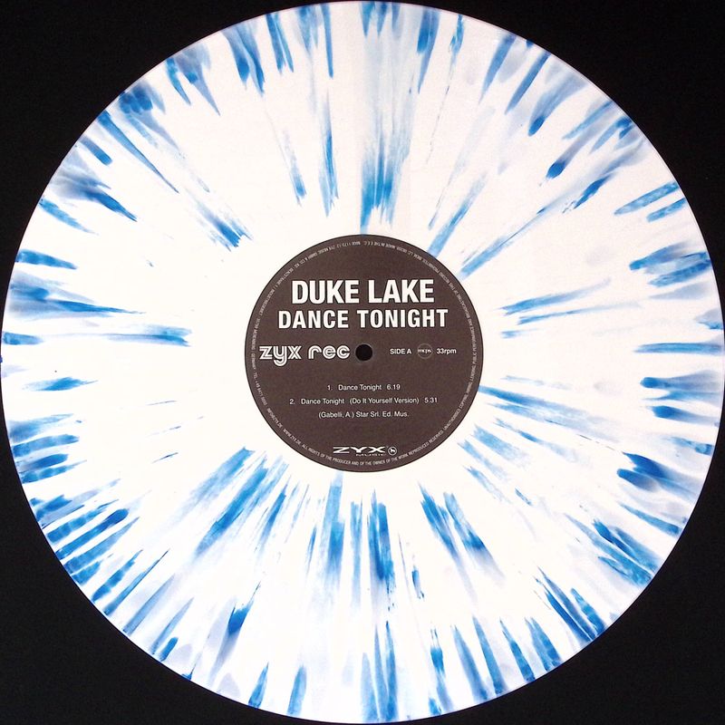 Duke Lake — Dance Tonight vinyl cover