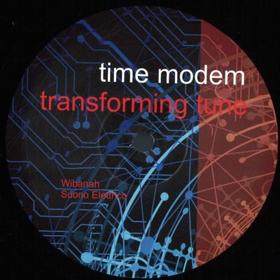 Time Modem — Transforming Tune LP 2x12" vinyl cover