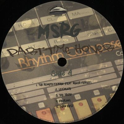 Msrg — Part-Time Hover LP vinyl cover