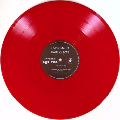 Karl Olivas — Follow Me...!!! vinyl cover