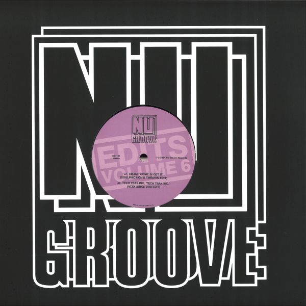 Various — Nu Groove Edits, Vol. 6 vinyl cover