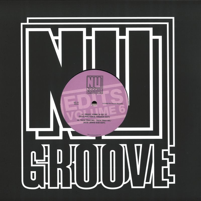 Various — Nu Groove Edits, Vol. 6 vinyl cover