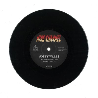 Josey Wales, Grant Dell — Time & Time Again (7") vinyl cover