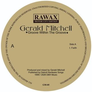 Gerald Mitchell — Groove Within The Groove vinyl cover