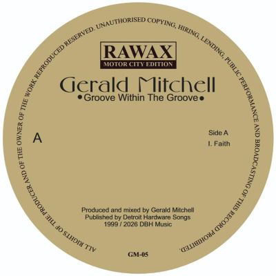Gerald Mitchell — Groove Within The Groove vinyl cover