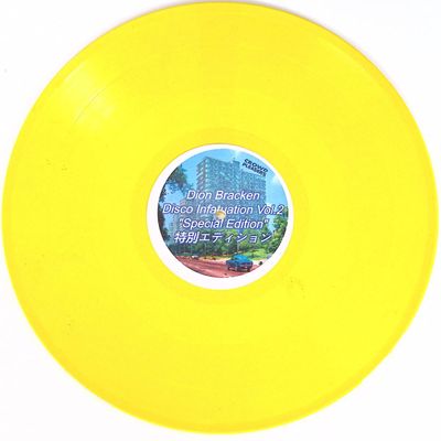 Dion Bracken — Disco Infatuation Vol.2 vinyl cover