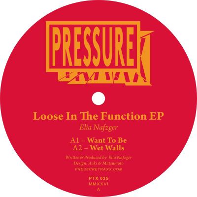 Elia Nafzger — Loose In The Function EP vinyl cover