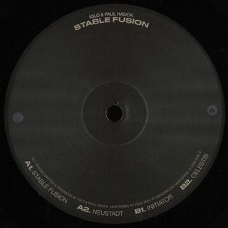 Iglo, Paul Hauck — Stable Fusion vinyl cover