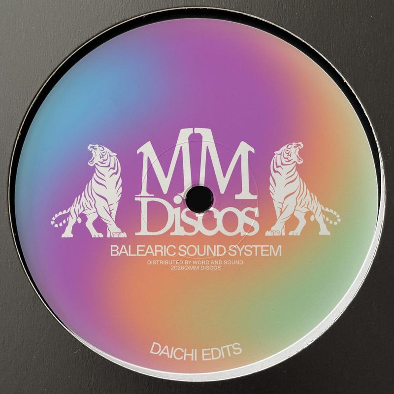 Daichi — Edits Vol.1·2·3 vinyl cover