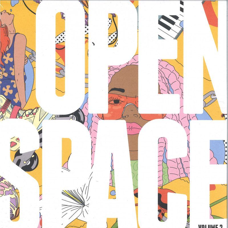 Various — Open Space 2 3x12" vinyl cover