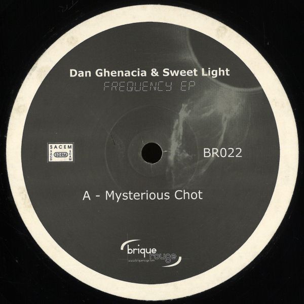 Dan Ghenacia, Sweet Light — Frequency Ep vinyl cover