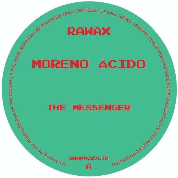 Moreno Ácido — The Messenger vinyl cover
