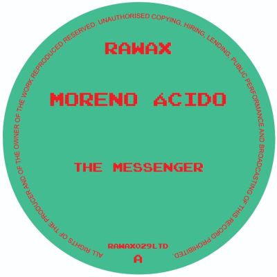 Moreno Ácido — The Messenger vinyl cover
