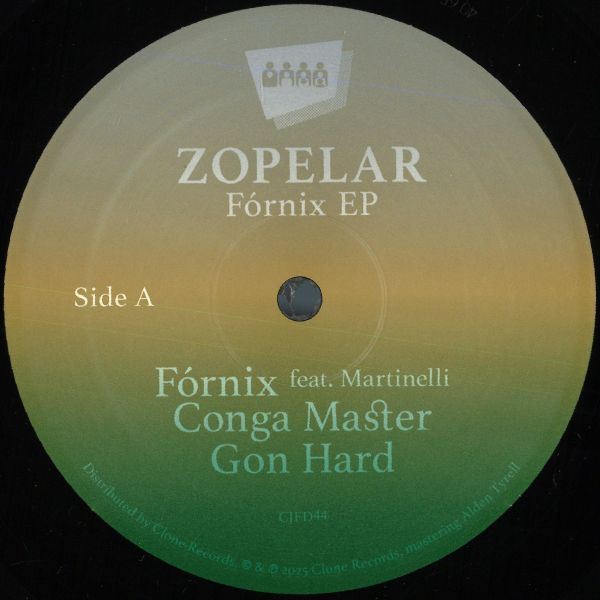 Zopelar — Fornix EP vinyl cover