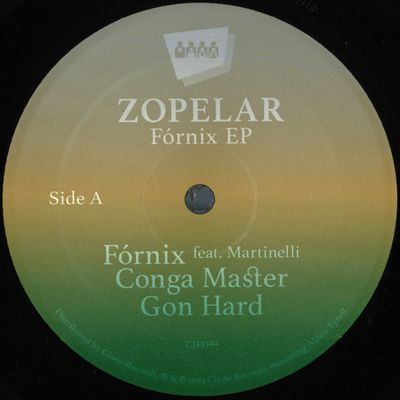 Zopelar — Fornix EP vinyl cover