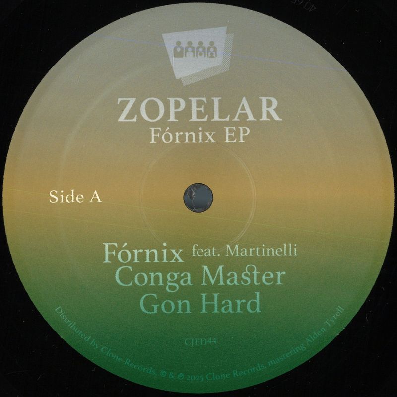 Zopelar — Fornix EP vinyl cover