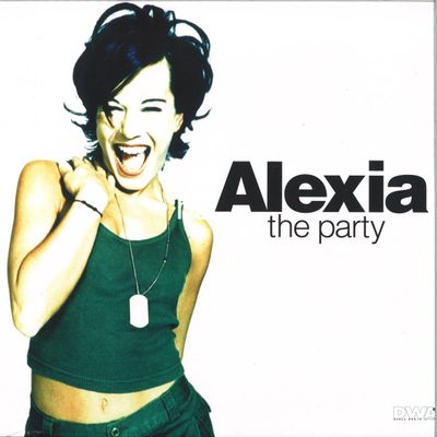 Alexia — THE PARTY vinyl cover