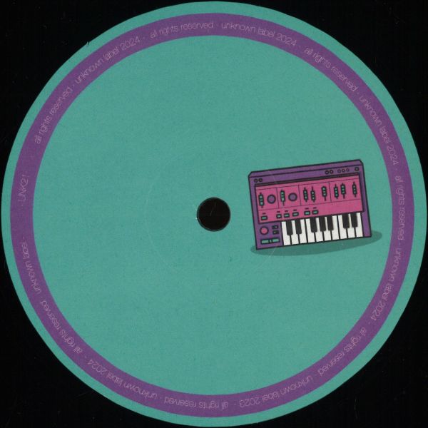 Felipe Bravo — UNK21 vinyl cover