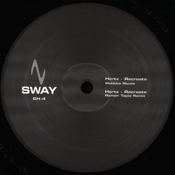 Hertz — Recreate vinyl cover