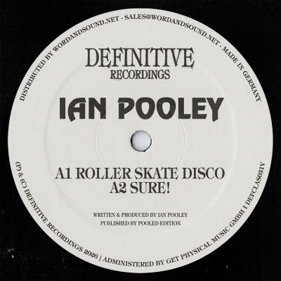 Ian Pooley — Roller Skate Disco EP vinyl cover